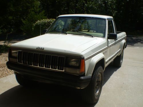 1990 jeep comanche pioneer standard cab pickup 2-door 4.0l