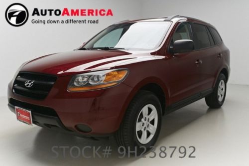 2009 santa fe gls 110k miles cruise aux usb fm/am automatic pwr locks cln carfax