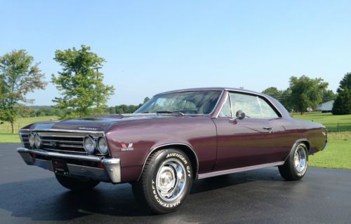 1967 chevelle ss vin # 138! running a 67 model 396 eng! muncie 4 spd trans!