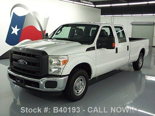 2013 ford f-250 crew cab long bed auto bedliner 26k mi texas direct auto