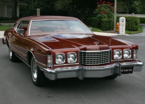 20th anniversary special edition - 1975 ford thunderbird coupe - 27k orig mi