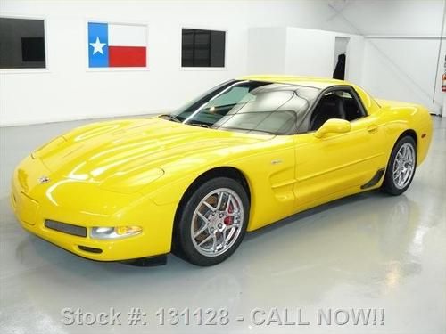 2003 chevy corvette z06 50th anniv 405hp 6-spd hud 23k! texas direct auto