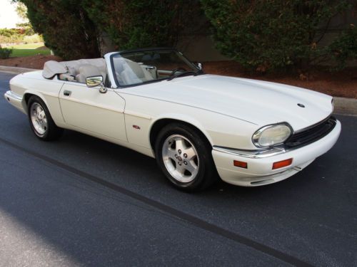 1995 jaguar xjs 2+2 convertible 2-door 4.0l rare collectors car barn find 1owner