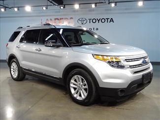 2011 silver xlt * leather * microsoft sync * backup camera * 3rd row * 30+ pics