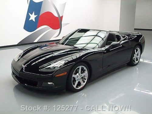 2005 chevy corvette convertible nav hud ride ctrl 6k mi texas direct auto