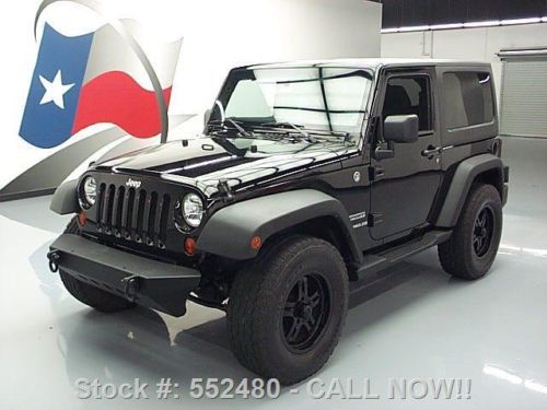 2011 jeep wrangler sport 4x4 hard top automatic 45k mi texas direct auto