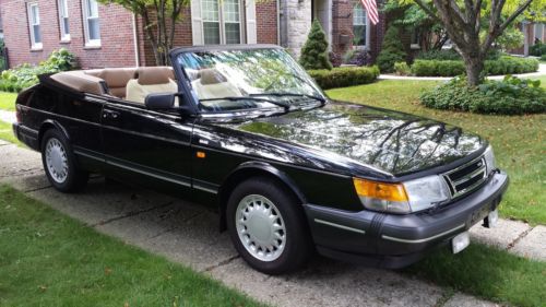 1991 saab 900 s turbo convertible 2-door 2.0l