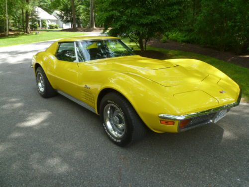 Exquisite 1972 lt-1  numbers matching corvette