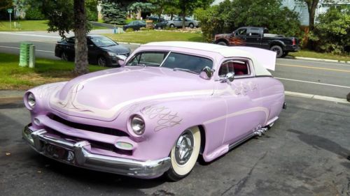 Full custom 1950&#039;s style 2 door coupe mercury car