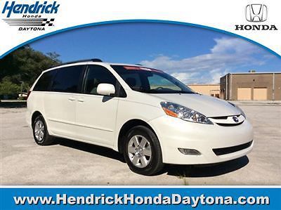 Toyota sienna xle van automatic gasoline arctic frost pearl