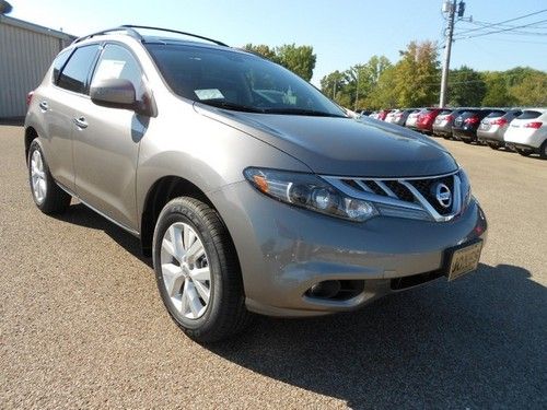 New 2012 nissan murano sl msrp $39105