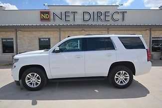 2015 white lt 2wd suv gps nav leather heated seats bluetooth one owner