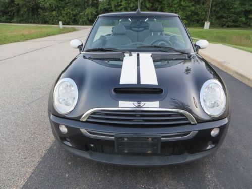 07 mini cooper s type convertible leather heated seats 6 sp manual SUPERCHARGED, US $8,900.00, image 4