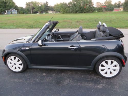 07 mini cooper s type convertible leather heated seats 6 sp manual SUPERCHARGED, US $8,900.00, image 12
