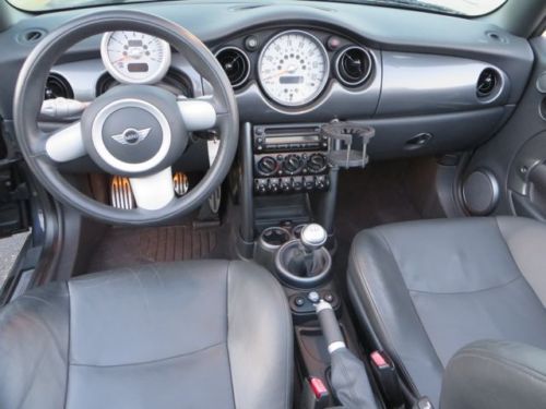 07 mini cooper s type convertible leather heated seats 6 sp manual SUPERCHARGED, US $8,900.00, image 20