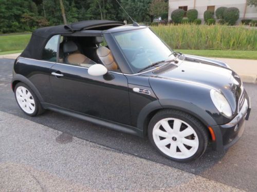 07 mini cooper s type convertible leather heated seats 6 sp manual SUPERCHARGED, US $8,900.00, image 37