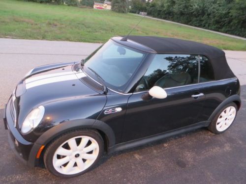 07 mini cooper s type convertible leather heated seats 6 sp manual SUPERCHARGED, US $8,900.00, image 40