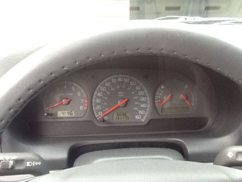 Dark Blue Volvo Wagon with Gray Upholstery, image 3