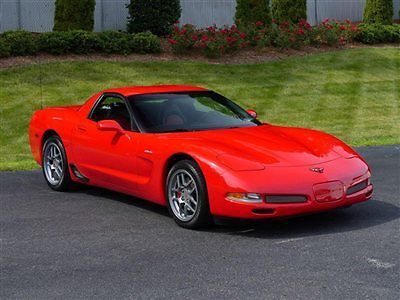 2dr z06 hardtop under 4k miles! like new inside and out! low miles coupe manual