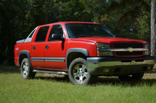 2004 chevrolet avalanche 1500 z71 crew cab pickup 4-door 5.3l