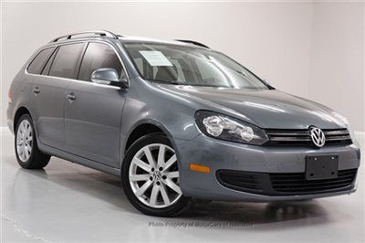 *no reserve* '10 vw jetta tdi diesel sportwagen auto 42+mpg pano 17" warranty