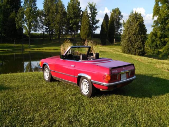 Mercedes-benz sl-class convertable/hardtop