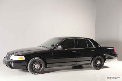 2006 ford crown victoria police interceptor ac sony-cd vinyl seat clean carfax !