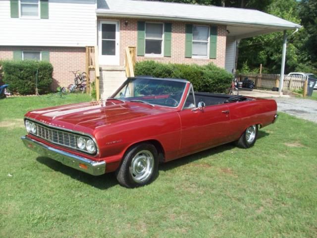 Chevrolet: chevelle convertible