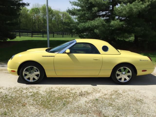 Ford: thunderbird base convertible 2-door