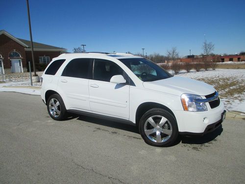 2007 chevrolet equinox lt all wheel drive sunroof leather 2 lt option group