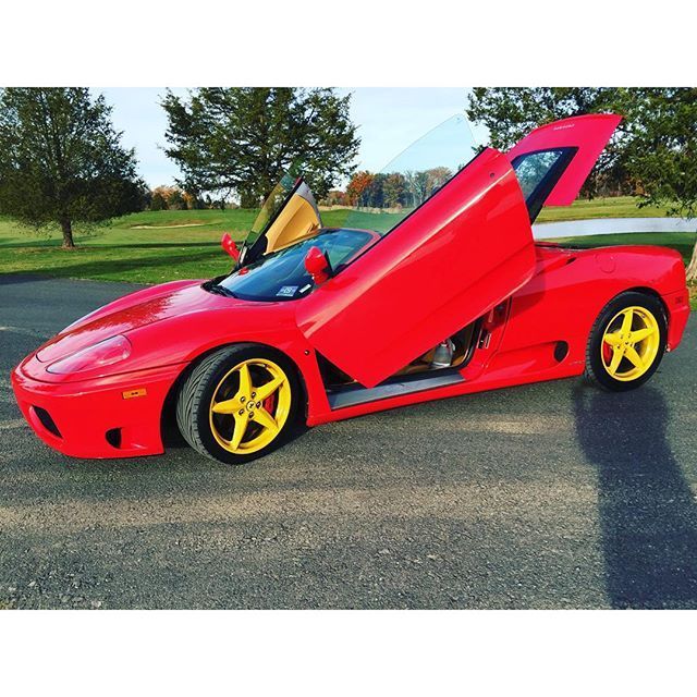 2003 ferrari 360 spyder convertible