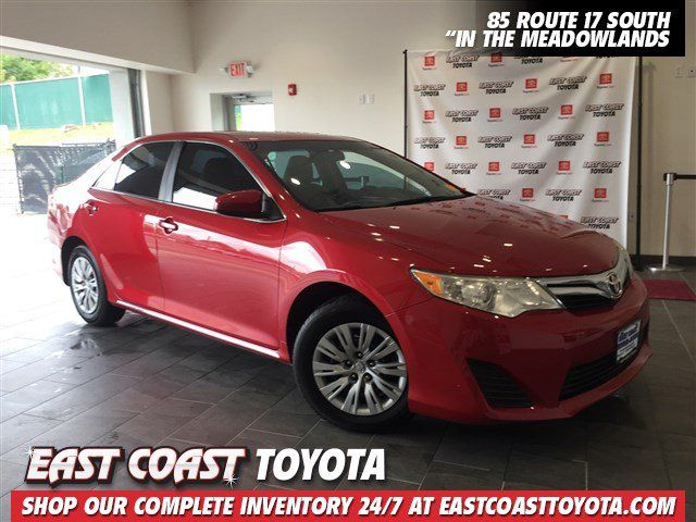 2012 red metallic toyota camry