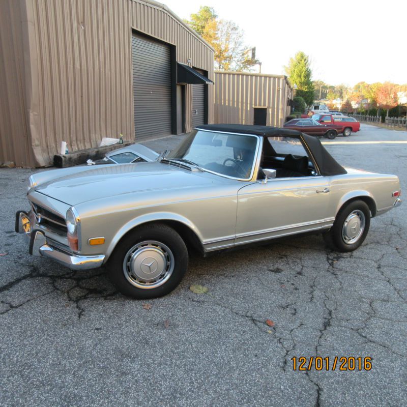 1970 mercedes-benz sl-class 2 door convertible