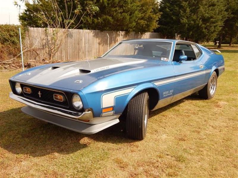 1971 ford mustang boss 351