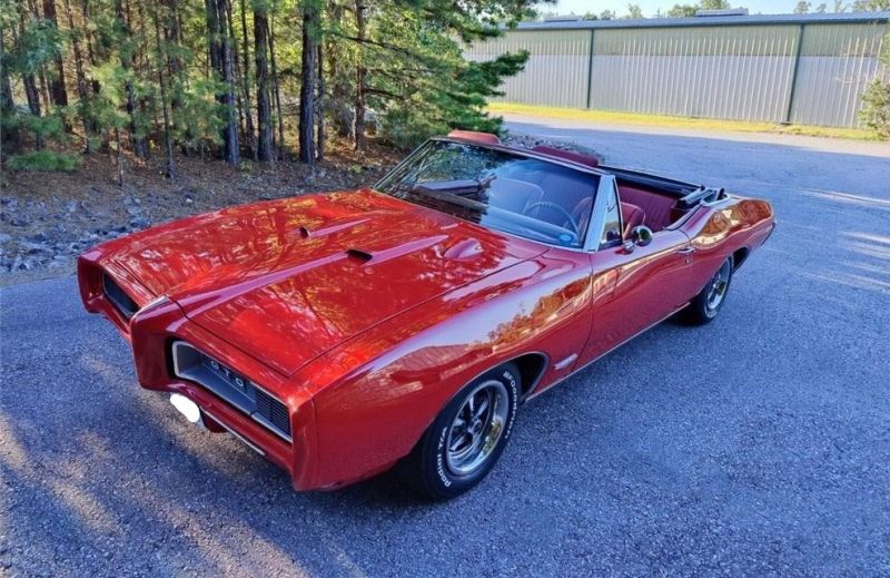 1968 pontiac gto convertible