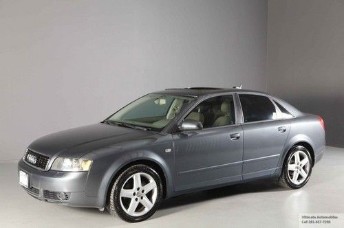 2005 audi a4 quattro awd sunroof heated seats leather auto xenons clean !