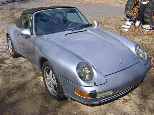 1996 porsche 911 convertible salvage, easy fix, cheap