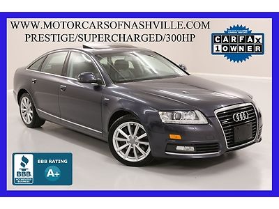 7-days *no reserve* '10 a6 3.0t awd prestige supercharged nav led lights xclean