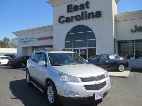 2010 chevrolet traverse lt rear buckets dvd 3rd row leather