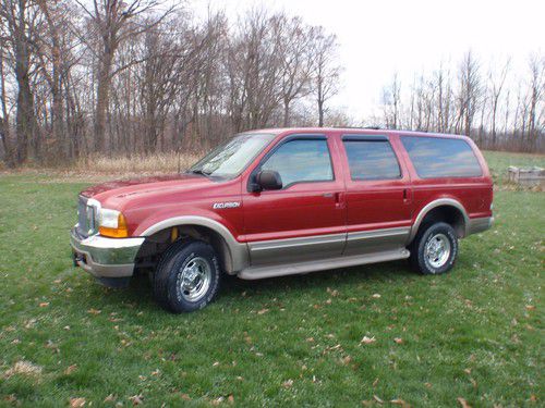 2001 ford excursion limited sport utility 4-door 7.3l