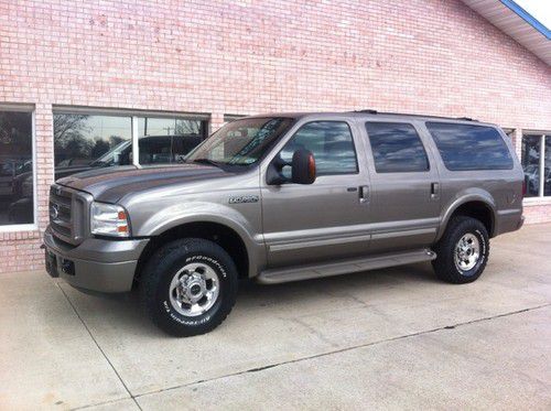 2005 ford excursion limited 4x4 diesel - super clean