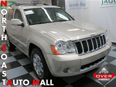 2008(08)grand cherokee overland 4x4 diesel abs navi rear cam moon lthr park home