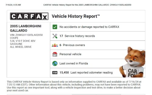 2005 Lamborghini Gallardo, US $108,900.00, image 39