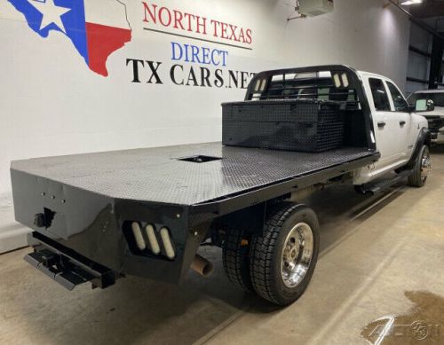 2019 ram 5500 chassis cab tradesman 4x4 6.7 diesel flat bed dually touch scr