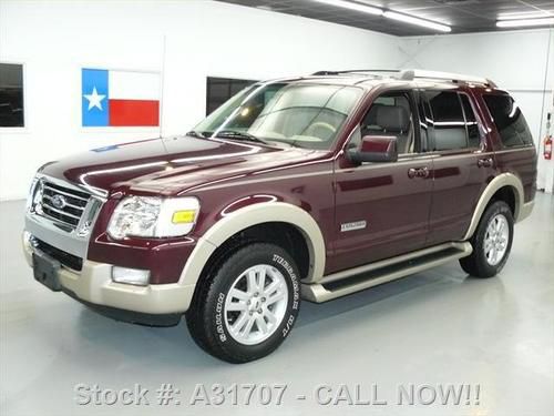 2006 ford explorer eddie bauer 4x4 park assist tow 67k texas direct auto