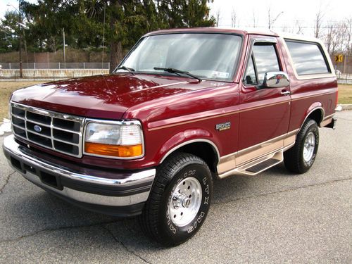 1996 bronco excellent original condition! leather! last year produced!