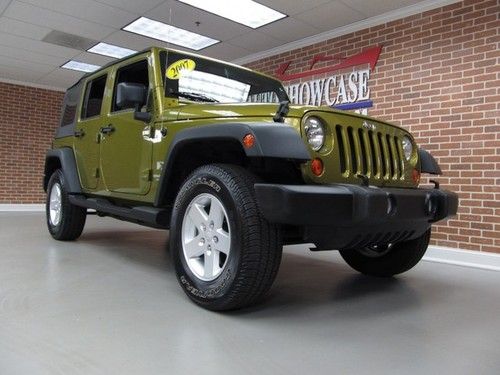 2007 jeep wrangler unlimited x 4x4 soft top
