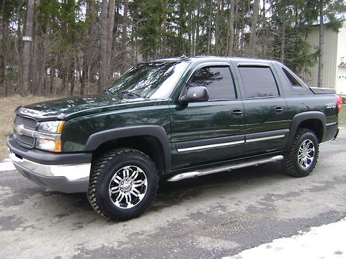 2004 chevrolet avalanche 1500 z71 crew cab pickup 4-door 5.3l