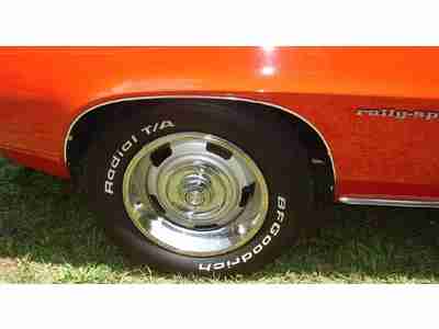 1969 69 Chevrolet Chevy Camaro RS Convertible NEW ZZ4 350 Automatic Orange A/C, image 7