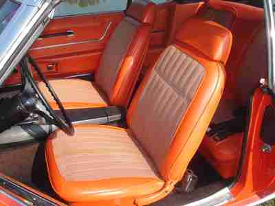 1969 69 Chevrolet Chevy Camaro RS Convertible NEW ZZ4 350 Automatic Orange A/C, image 19